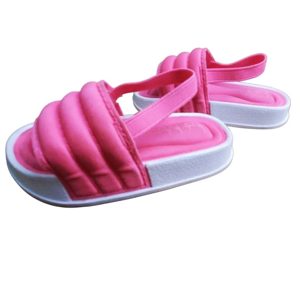 Nicole Miller Pink Baby Sandals. 4